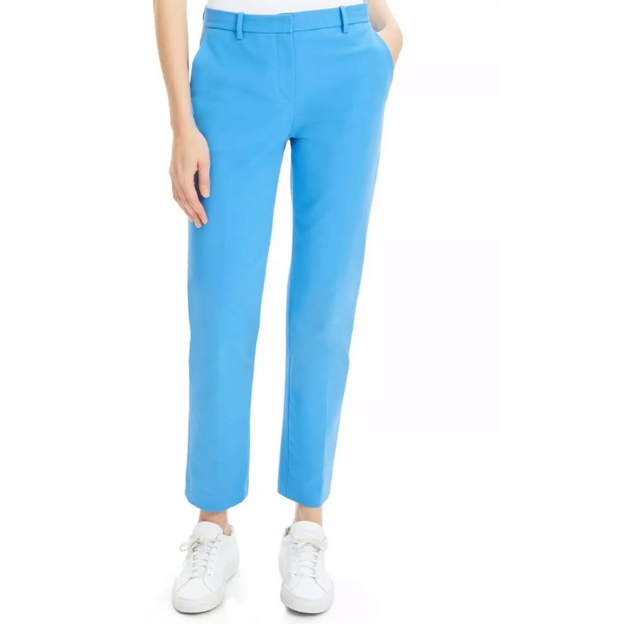 New Theory Tailored Straight Leg Trousers Size 10